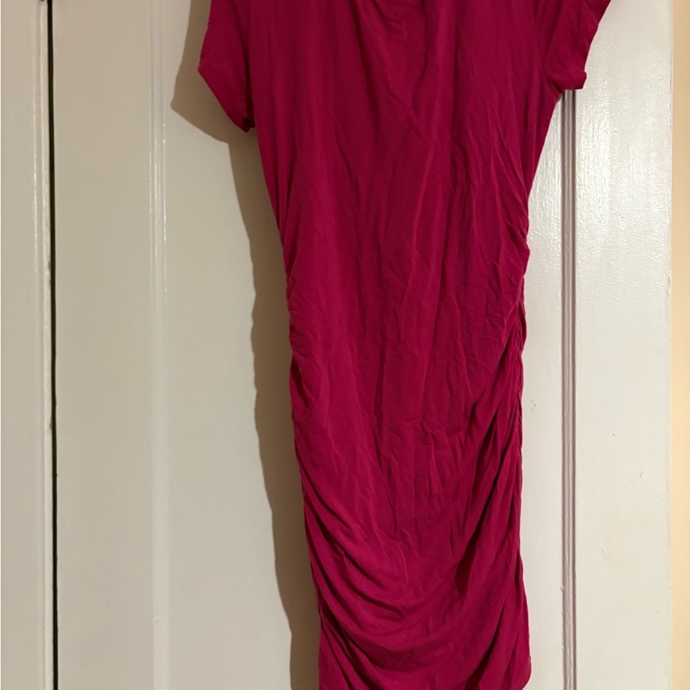 Aritzia Fuchsia Mini Dress